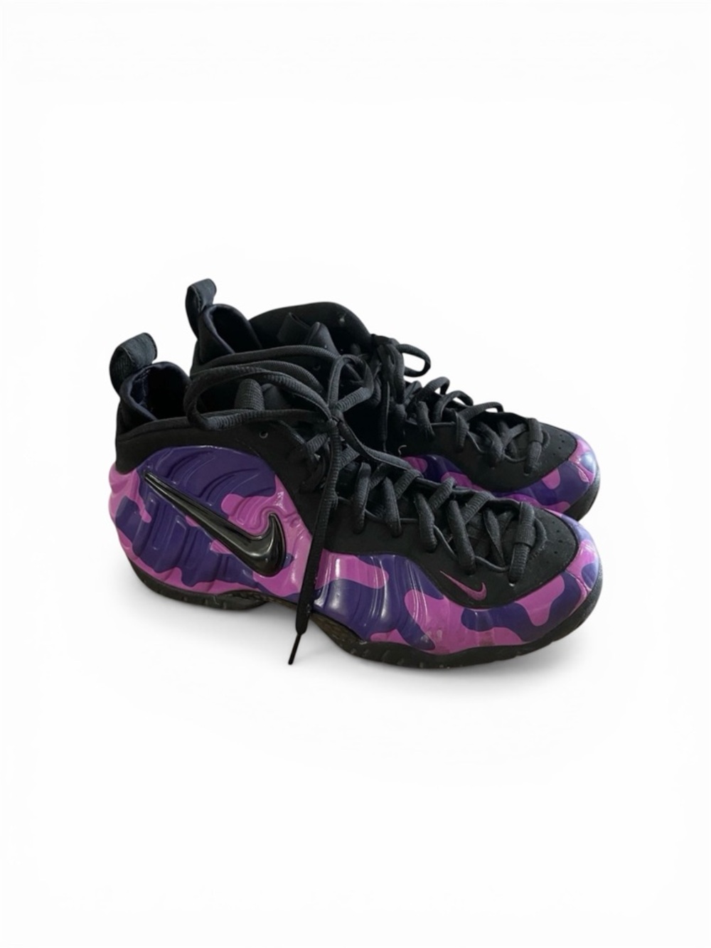 Nike Air Foamposite Pro Purple Camo 624641-012 Men’s Size 8 - 2019 🔥